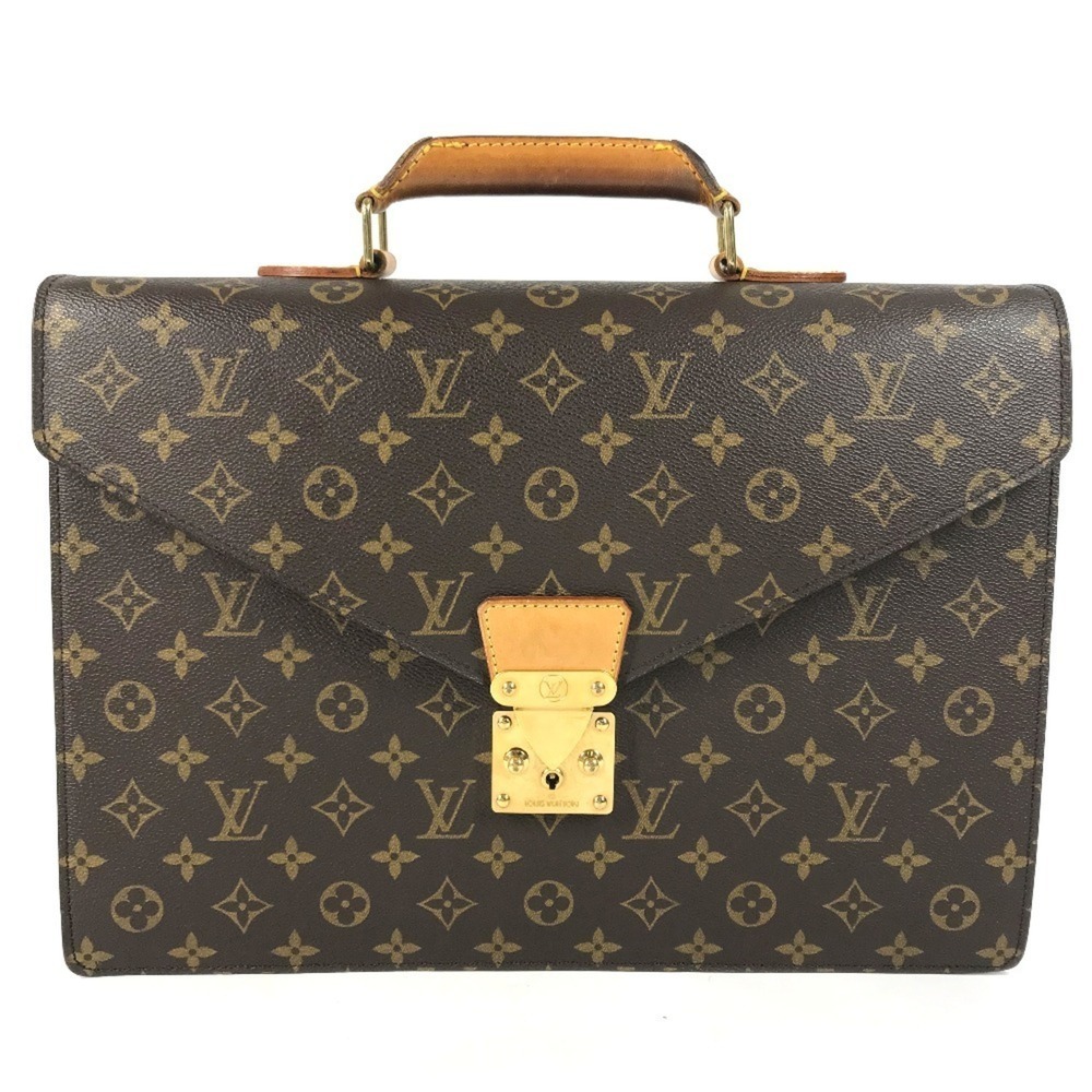 LOUIS VUITTON M53331 Monogram Serviette Conseiller Handbag, Tote Bag, Documen...